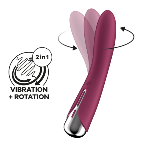 Вибратор Satisfyer Spinning Vibe 1 Red