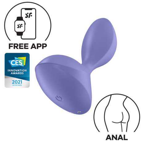 Анальна смартпробка з вібрацією Satisfyer Sweet Seal Violet