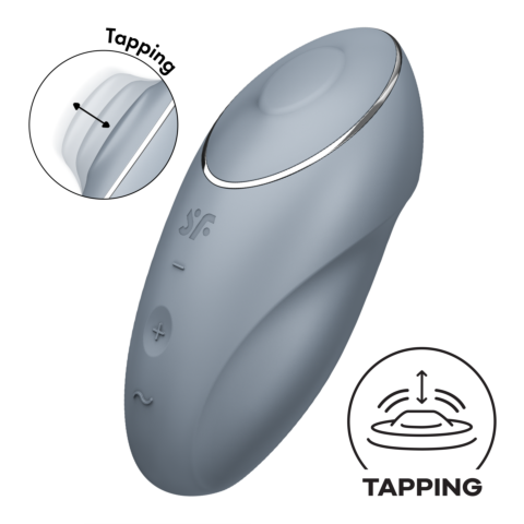 Вибратор Satisfyer Tap & Climax 1 Bluegrey