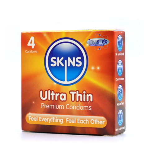 Презервативи SKINS Ultra Thin 4 шт