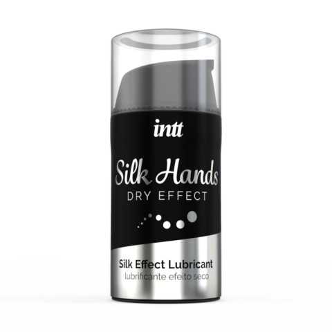 Ульта-густая силиконовая смазка Intt Silk Hands с матовым и шелковистый эффектом
