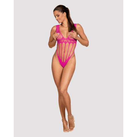 Боди Obsessive B121 teddy pink
