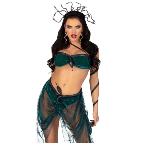 Эротический костюм Медузы Горгоны Leg Avenue Medusa Costume