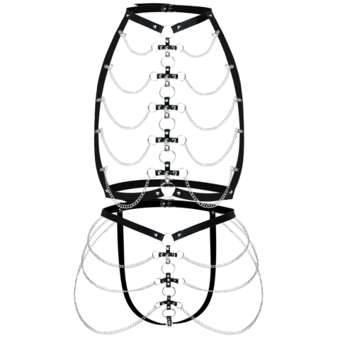 Портупея Art of Sex Cross Black