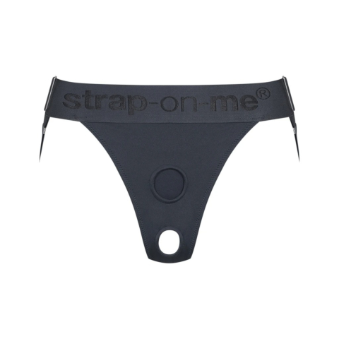 Трусики для страпона Strap-On-Me Harnais Lingerie Unique One Size Grey