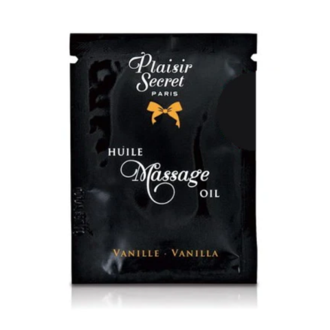 Пробник олії для масажу Plaisir Secret Vanilla 3 мл