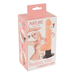 Вібратор Nature Skin Realistic Vibe M