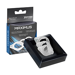 Набір ерекційних кілець Joydivision MAXIMUS White