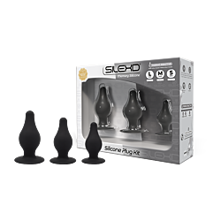 Набір силіконових пробок SilexD Model 2 Black