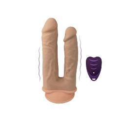 Подвійний вібратор SilexD Model 1 Double Penetrant Gusto Flesh 8" + 7"