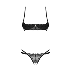 Комплект Obsessive Nutris 2-pcs crotchless set