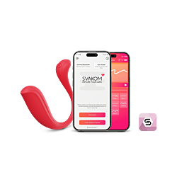 Виброяйцо Svakom Phoenix Neo Red с подключением к Вэб-камере