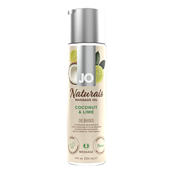 Масажне масло System JO Naturals Coconut & Lime 120 мл