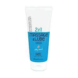 Лубрикант та масажний гель HOT Massage and Glide 2 в 1