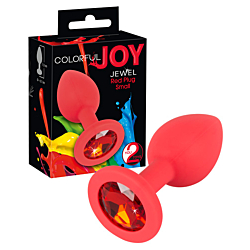 Анальний корок Colorful Joy Red