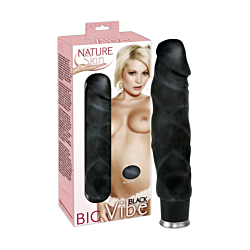 Вібратор Nature Skin Big Vibe чорний