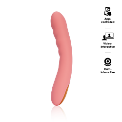 Смарт-вібратор з пульсацією Svakom Ava Neo Peach Pink