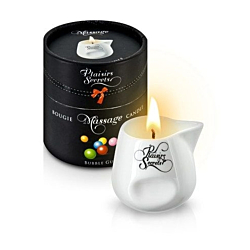 Массажное масло-свеча Plaisir Secret Bubble Gum