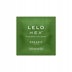 Lelo Hex Condoms Organic Sachet
