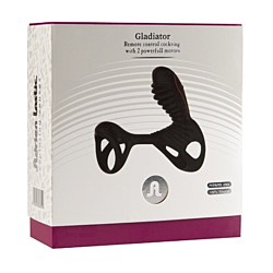 Ерекційне кільце Gladiator з пультом LRS, діаметр 3.6 см