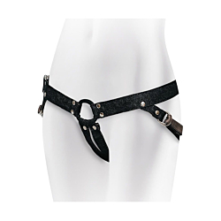 Джинсові трусики для страпону Lastic Strap-on