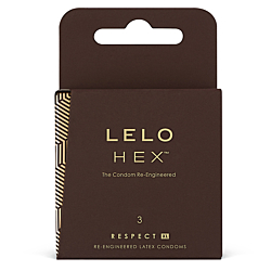 Презервативи Lelo HEX Condoms Respect XL 3 штуки