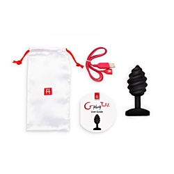 Анальна кручена пробка з вібрацією Gvibe Gplug Twist