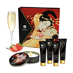 Набір Shunga Geishas Secrets Sparkling Strawberry Wine