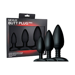 Набір анальних пробок Nexus Butt Plug Trio
