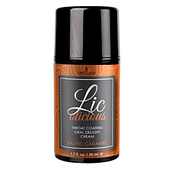 Гель для мінету Sensuva - Lic-o-licious Salted Caramel