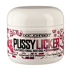 Їстівний гель для кунілінгуса Doc Johnson Pussy Licker Strawberry 56 г