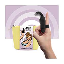 Вібратор на палець FeelzToys Magic Finger Vibrator Black