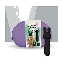 Міні-вібратор FeelzToys Mister Bunny Black