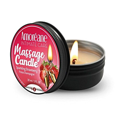 Масажна свічка Amoreane Sparkling Strawberry 30 мл