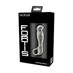Металлический вибромассажер для простаты и точки G Nexus Fortis