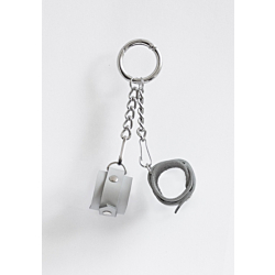 Брелок Наручники Белый