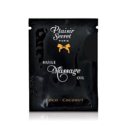 Пробник олії для масажу Plaisir Secret Coco-Coconut 3 мл