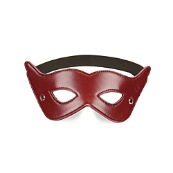 Кожаная маска на глаза Liebe Seele Wine Red Eye Mask