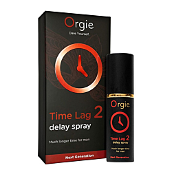 Спрей-пролонгатор Orgie Time Lag 2 Delay Spray, 10 мл, без анестетиков, с экстрактом дамианы