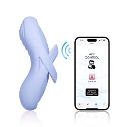 Вібратор на палець Svakom Echo 2 Sky Blue