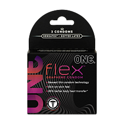 ONE Flex Graphene Condom 3 шт