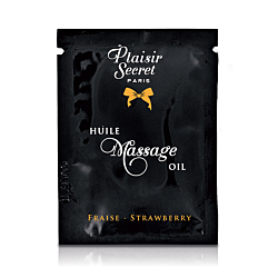 Пробник массажного масла Plaisir Secret Fraise-Strawberry 3 мл