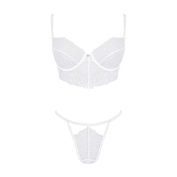 Комплект Obsessive Bianelle L/XL