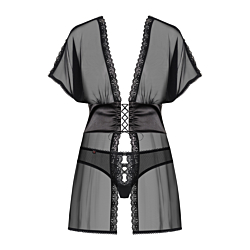 Спокусливий бебідолл і трусики Obsessive 868-BAB-1 L/XL