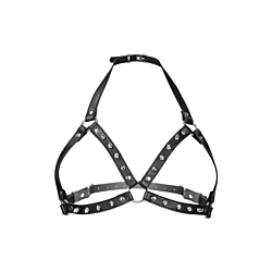Портупея з металевими шипами Fetish Tentation Sexy Adjustable Chest Harness