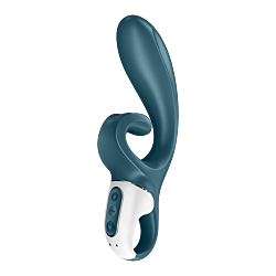 Смарт вібратор Satisfyer Hug me grayblue