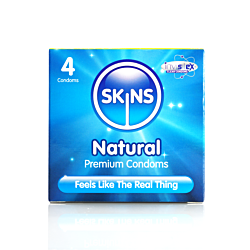 Презервативи SKINS Natural 4 шт