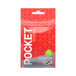 Мастурбатор Pocket Tenga Block Edge