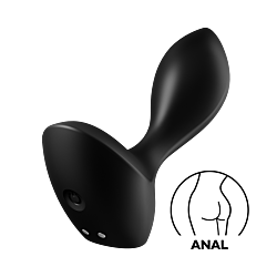 Анальна пробка з вібрацією Satisfyer Backdoor Lover black