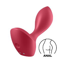 Анальна пробка із вібрацією Satisfyer Backdoor Lover Red